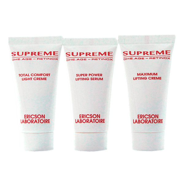 Ericson Laboratoire Supreme DHE-Age Mini-kit Мини-набор для интенсивного омоложения кожи, 10 мл + 10 мл + 10 мл