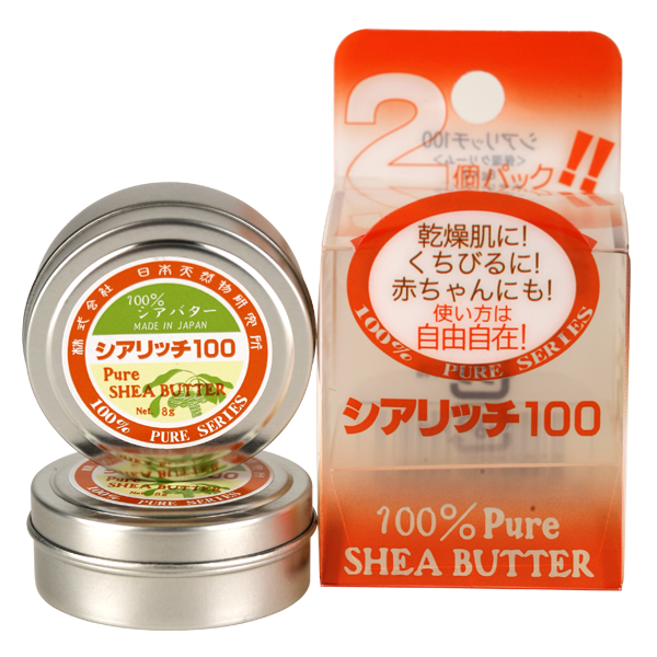 La Mente 100% pure shea butter Масло Ши, 8 гр х 2 шт