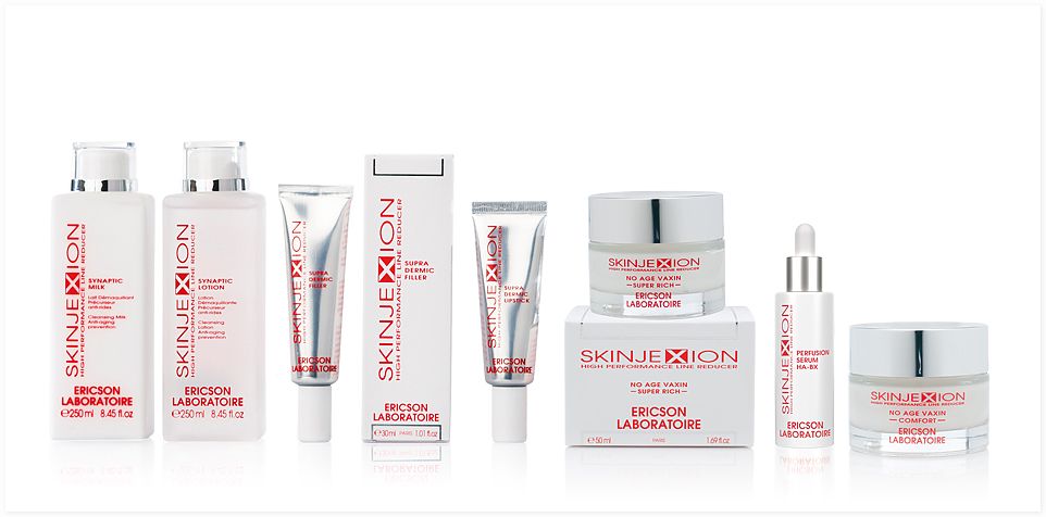 Ericson Laboratoire Skinjexion Mini-kit Мини-набор для борьбы с морщинами и коррекции возрастных изменений кожи, 10 мл + 10 мл + 10 мл