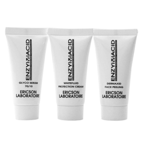 Ericson Laboratoire Enzymacid Mini-kit Мини-набор для обновления кожи лица, 10 мл + 5 мл + 10 мл