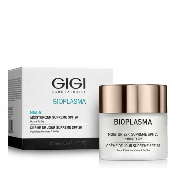 GIGI BIOPLASMA Moist Supreme SPF-20 Крем увлажняющий Биоплазма SPF20 для норм.и сухой кожи, 50 мл