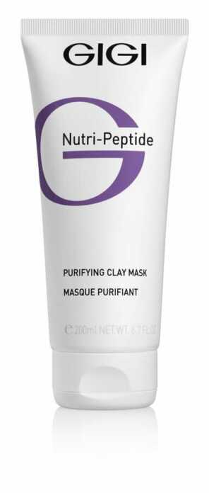 GIGI NUTRI-PEPTIDE Purifying Clay Mask Oily Skin Маска очищающая глиняная Нутри-Пептид, 200 мл
