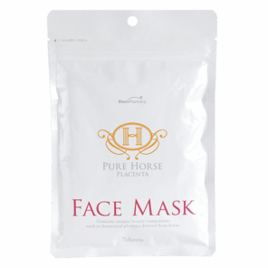 La Mente Fair Lady Pure Horse Placenta Face Mask Восстанавливающая плацентарная маска «Pure Horse», 7 шт