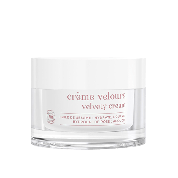 Estime&sens Creme Velours Успокаивающий крем-велюр с кунжутом и гидролатом розы, 50 мл