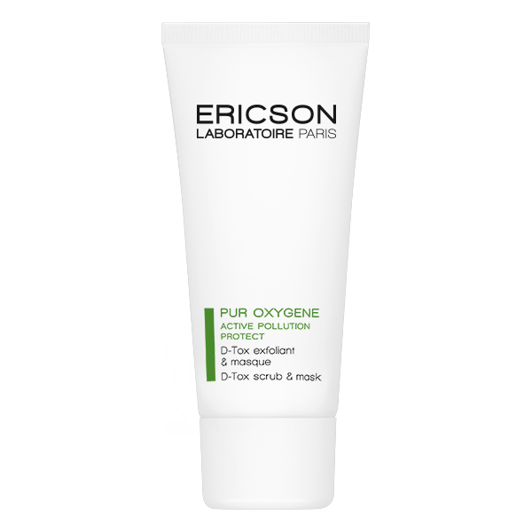 Ericson Laboratoire PUR OXYGENE D-Tox Scrub & Mask Детоксицирующая маска-экфолиант, 50 мл