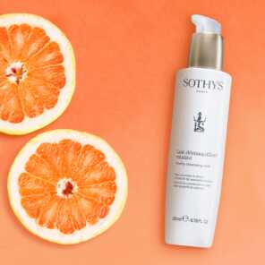 Sothys Vitality Cleansing Milk Очищающее молочко для нормальной и комбинированной кожи с экстрактом грейпфрута, 200 мл