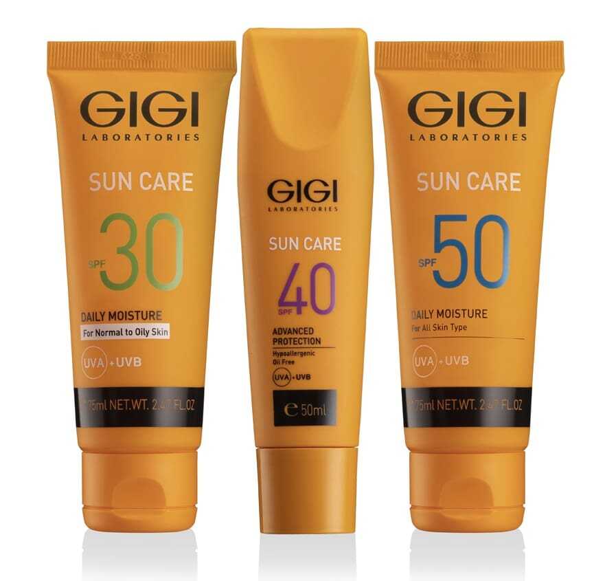 GIGI SUN CARE Крем SPF30 с защитой ДНК для нормальной и сухой кожи, 75 мл